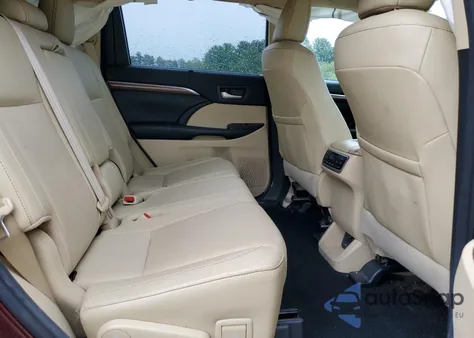 2018 Toyota Highlander Limited z USA, uszkodzony, nr VIN 5TDDZRFH1JS827805